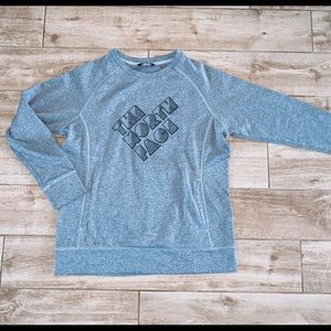 North Face sweatshirt